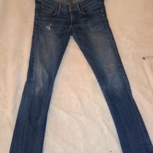 Citizens of humanity low rise ankle jeans